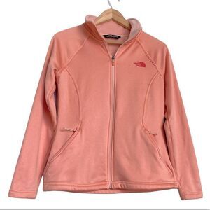 Women's The North Face Agave Full Zip Tropical Peach Heather Size Medium